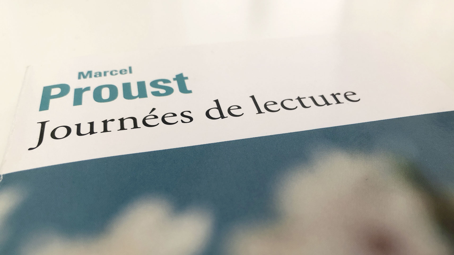Marcel Proust Journees De Lecture Chronique Litteraire
